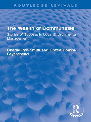 cover image of The Wealth of Communities